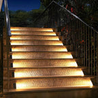 LumenPath Outdoor Solar Stair Lights | Energy-Efficient LED