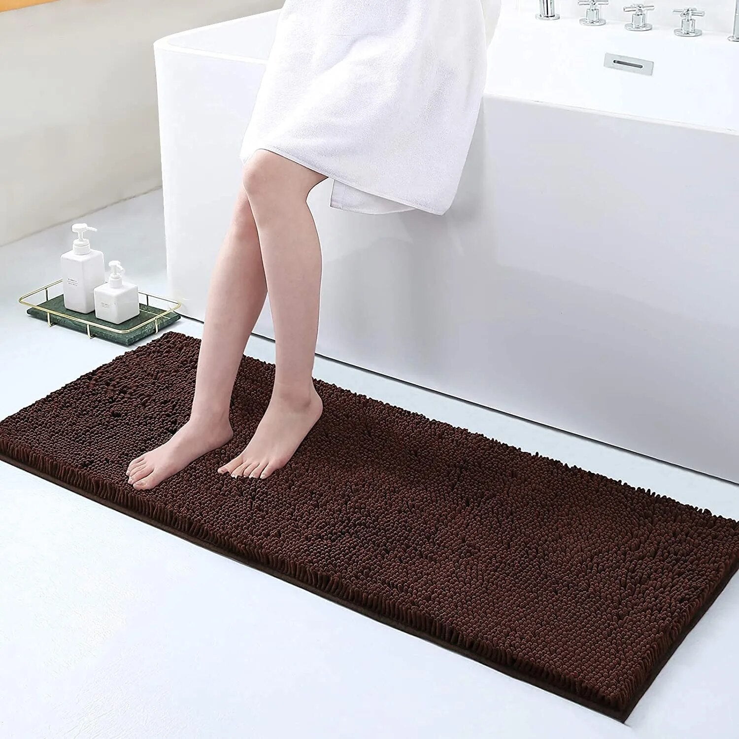CloudStep Thick Non Slip Absorbent Bath Mat For Safety