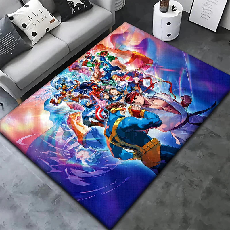 NovaPlay Kids Rug Cozy And Durable Superhero Room Decor