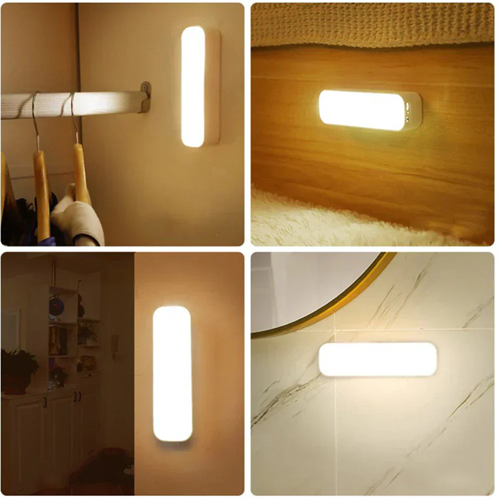 LumaGlow Motion Sensor Wall Light, Wireless Rechargeable