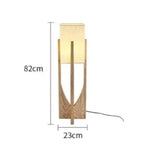 AuroraWood LED Pendant Lights Collection In Wood Finish