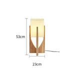 AuroraWood LED Pendant Lights Collection In Wood Finish