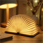 Luminia | LED Folding Book Night Light For Bedside Reading