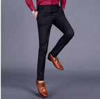 Marcellus Alex Slim Stretch Men's Trousers In Classic Style For Slim Fit Comfort And Everyday Wear