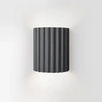Aventa Contemporary Resin Wall Lamp With Double-Sided Glow
