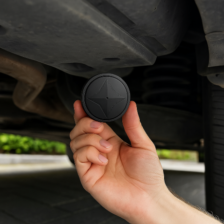 MagniTrack Compact Magnetic GPS Tracker With Real Time Tracking For Vehicles Pets And Valuables USB Rechargeable