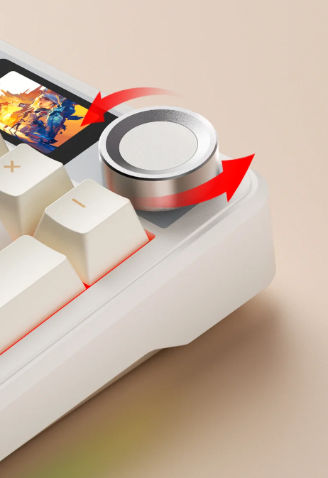 NovaKey Wireless Mechanical Keyboard with Hot-Swap Switches