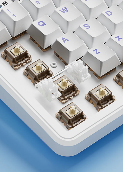 NovaKey Wireless Mechanical Keyboard with Hot-Swap Switches