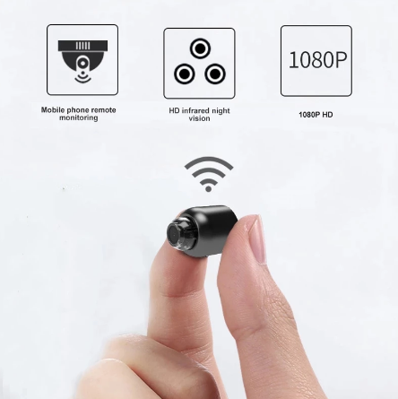 Nexa 1080P Mini Waterproof WiFi Camera 160° Night Vision