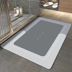 Non-Slip Bath Mat With Quick-Dry, High Absorbency Design