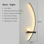 LumaEdge Wall Lamp Black & Gold Indoor Outdoor Lighting