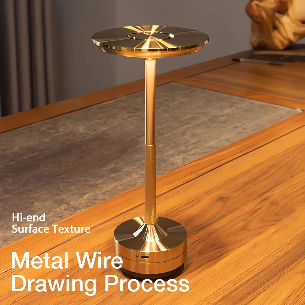 Kirrea Cordless Rechargeable Touch LED Modern Table Lamp