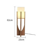 AuroraWood LED Pendant Lights Collection In Wood Finish