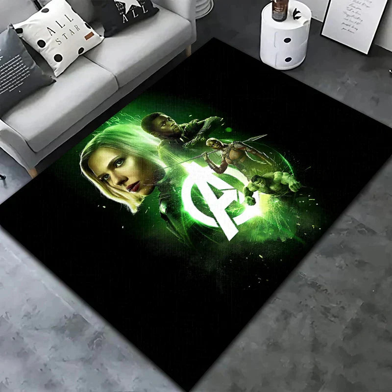 NovaPlay Kids Rug Cozy And Durable Superhero Room Decor