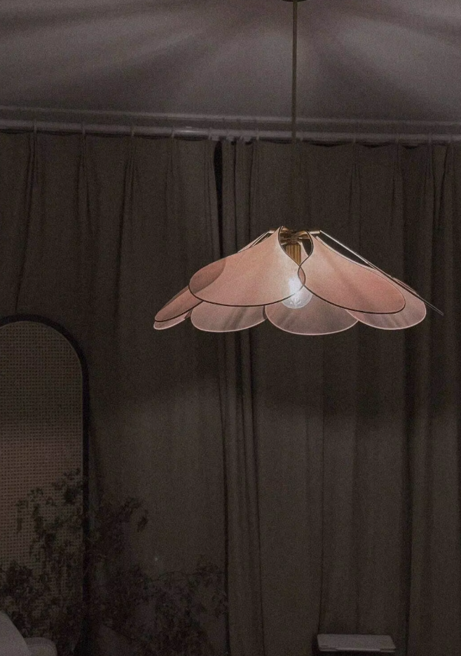 Ambient Blossom Petal Pendant Light Floral Glow Elegant