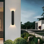 AstraLuma Slim Outdoor LED Wall Light With Dual Beams