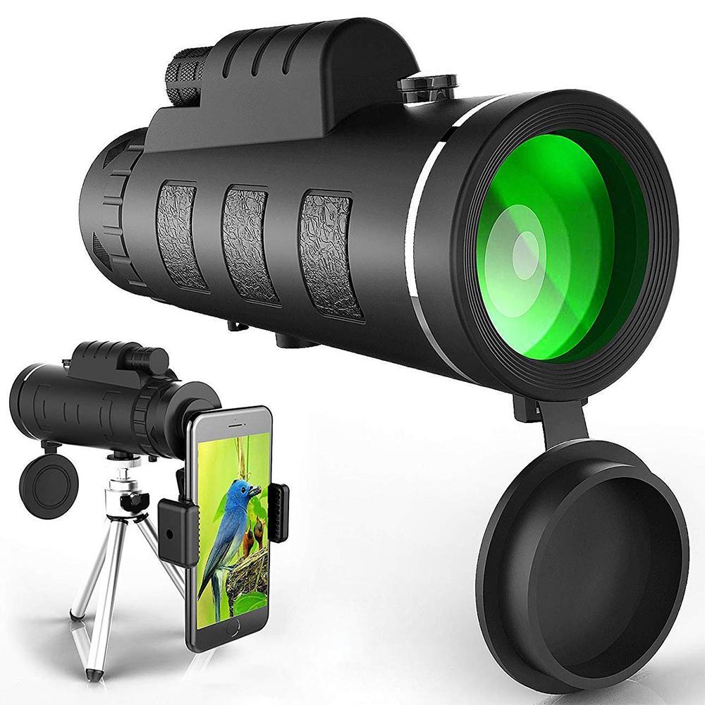 AstraView Pro Monocular 10x Waterproof Phone Holder Tripod