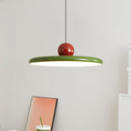 Stylish Red Metal Pendant Lamp – Adjustable Height Kitchen Pendant Lighting for Elegant Dining Spaces 2