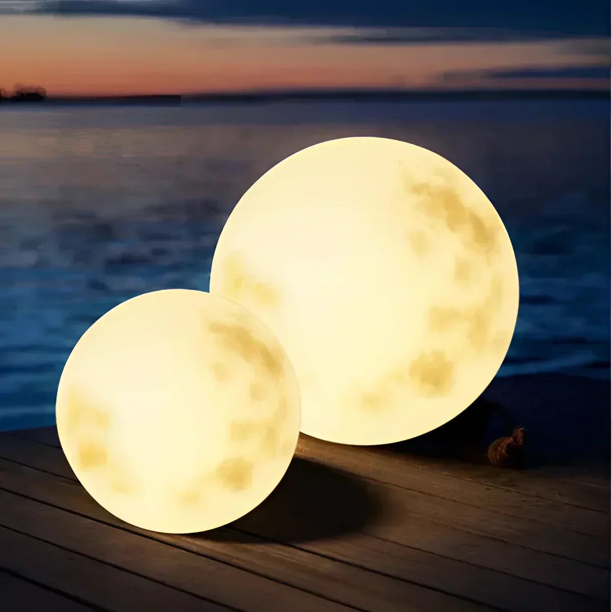 LumaMoon LED Orbs Solar Floating Garden and Pool Lights