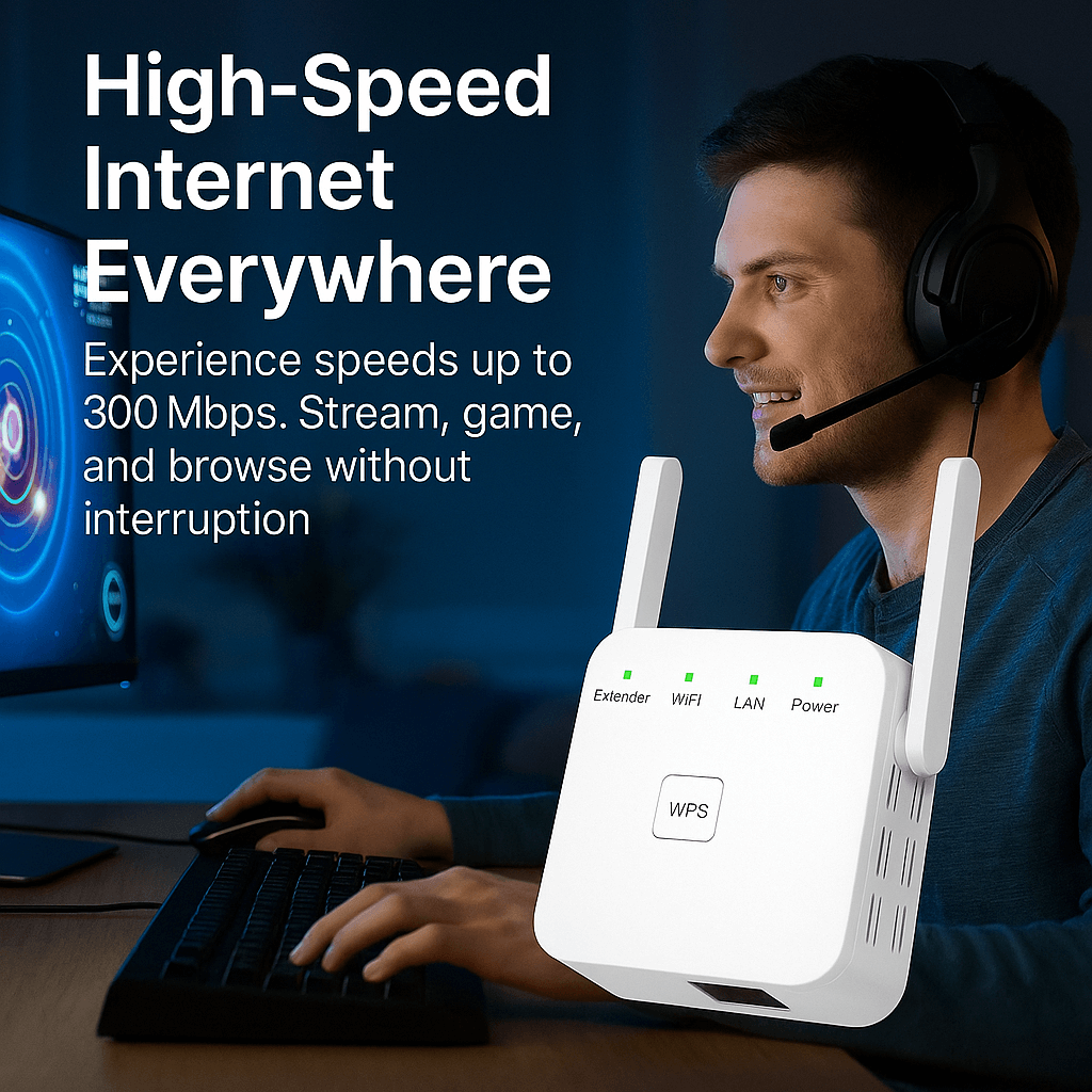 NovaPulse 5G WiFi Booster for Fast UK Extender Coverage