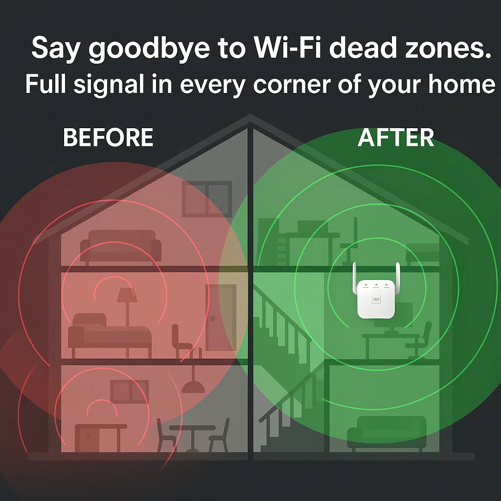 NovaPulse 5G WiFi Booster for Fast UK Extender Coverage