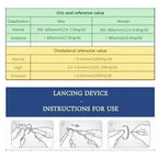 TriGuard Sundhedsovervåger: Kolesterol, Glukose og Urinsyre