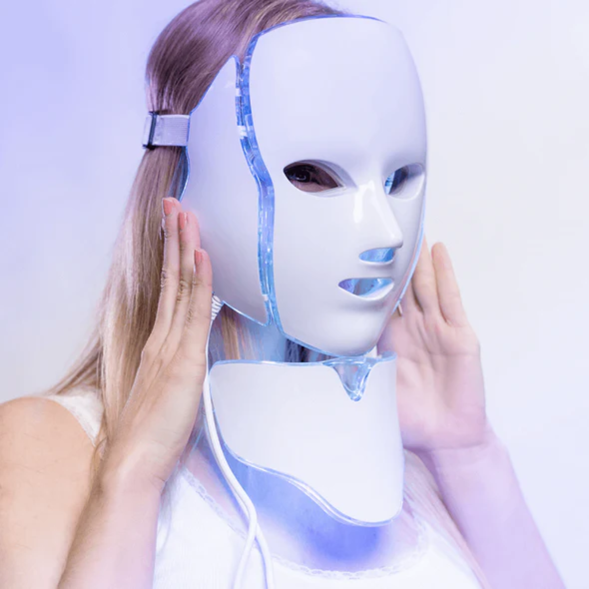 LuminaNova 7-Color LED Photon Mask With Neck Treatment