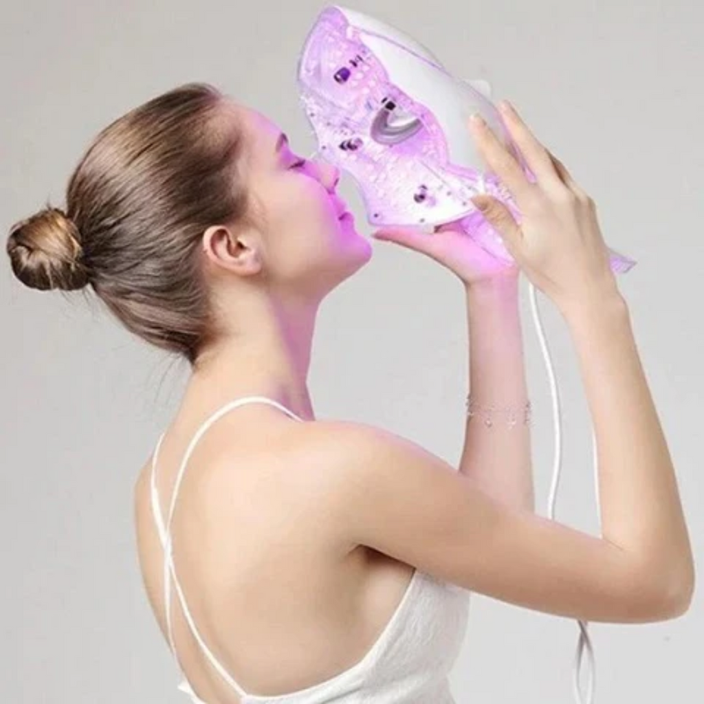 LuminaNova 7-Color LED Photon Mask With Neck Treatment