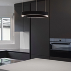 Lunara Modern Circular LED Hanging Light Dimmable Durable Stylish For Dining Living Room Office