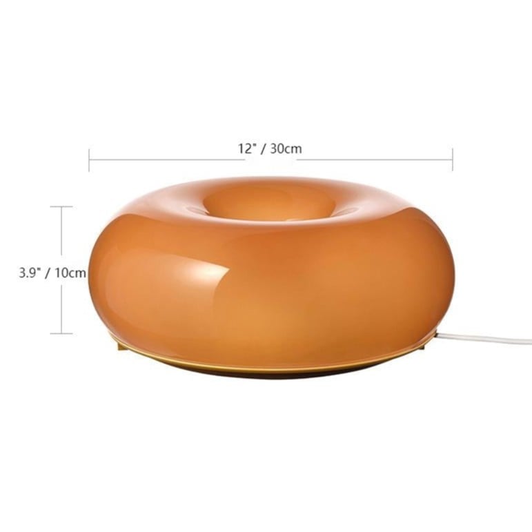 Lumora LED Donut Wall And Table Lamp For Ambient Lighting
