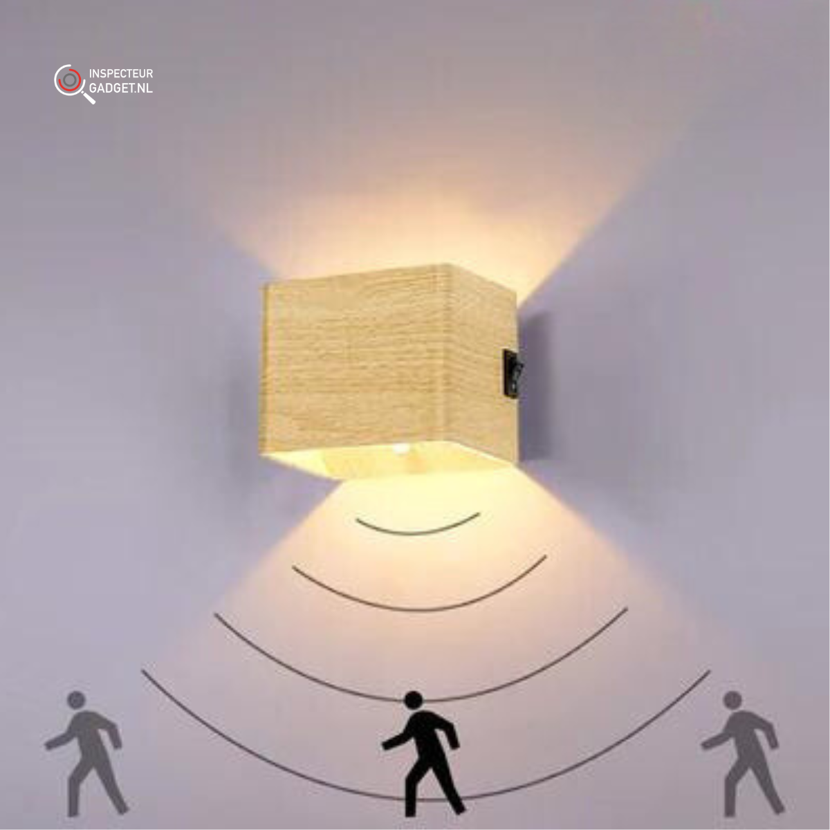 Lumiara | Adjustable Wireless USB Rechargeable Wall Lamp