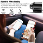 Nexa 1080P Mini Waterproof WiFi Camera 160° Night Vision