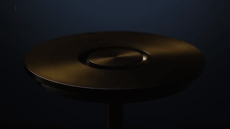 Kirrea Cordless Rechargeable Touch LED Modern Table Lamp