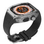 Edelstahlgehäuse und Silikonarmband für Apple Watch Ultra