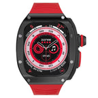 Edelstahlgehäuse und Silikonarmband für Apple Watch Ultra