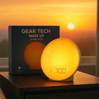 AuroraRise | Gradual Sunrise Alarm Lamp With Custom Sounds