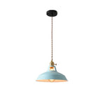 Iriselle Morandi Metal Pendant Light Colorful Glow