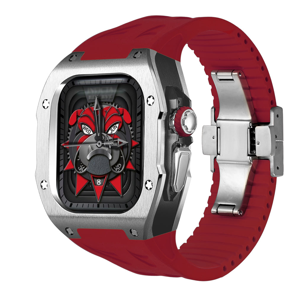 NovaGuard Titanium Case and Fluor Rubber Band for AW Ultra