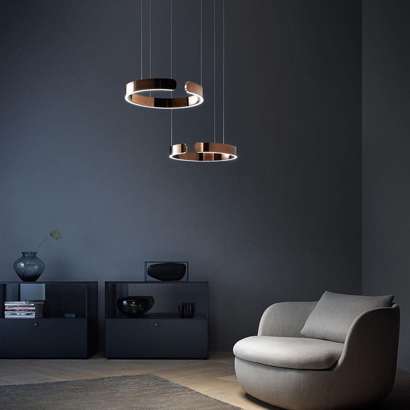 AstraNova Circular LED Pendant Light For Living and Dining