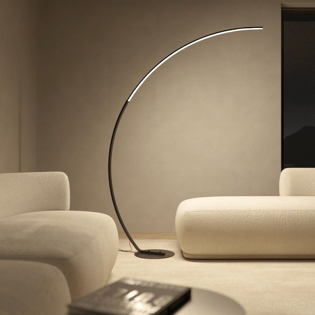 NovaArc Floor Lamp LED With Foot Switch Dimmable 2700K