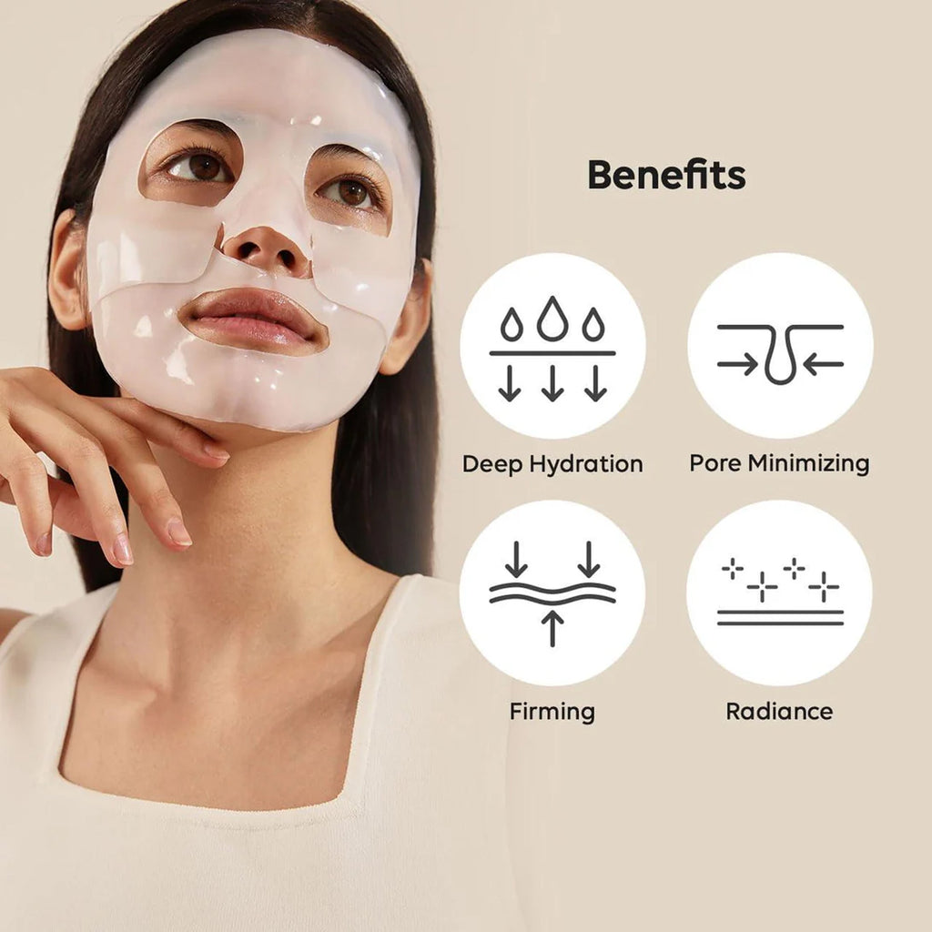 EloraLuxe Bio-Collagen Mask for Hydration and Radiance