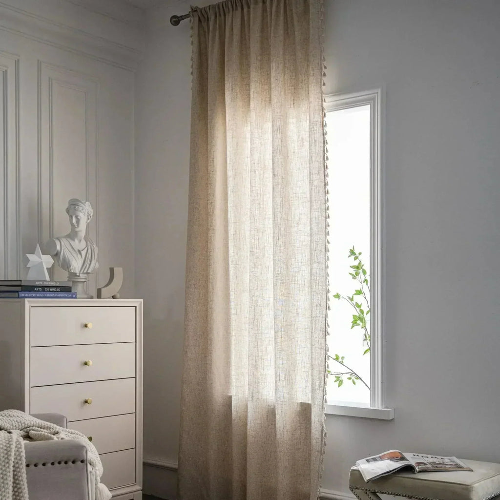AeroLoom Minimal Curtain Whisper Soft Sheer Drapery