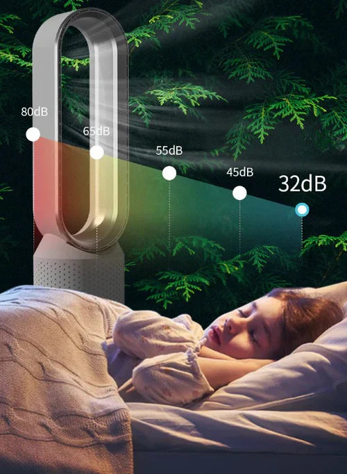 Brisa | Quiet 3-in-1 Bladeless Air Cooler & Purifier Fan