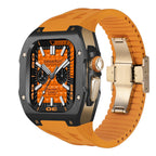 NovaGuard Titanium Case and Fluor Rubber Band for AW Ultra
