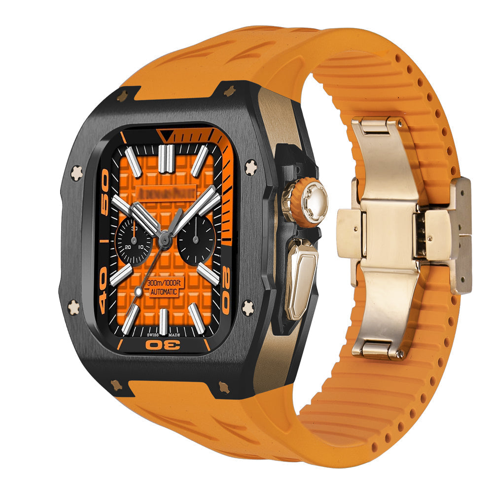 NovaGuard Titanium Case and Fluor Rubber Band for AW Ultra