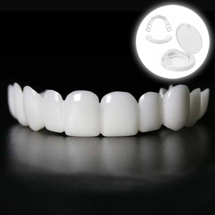 NovaSmile Instant Snap-On Veneers for Upper and Lower Teeth