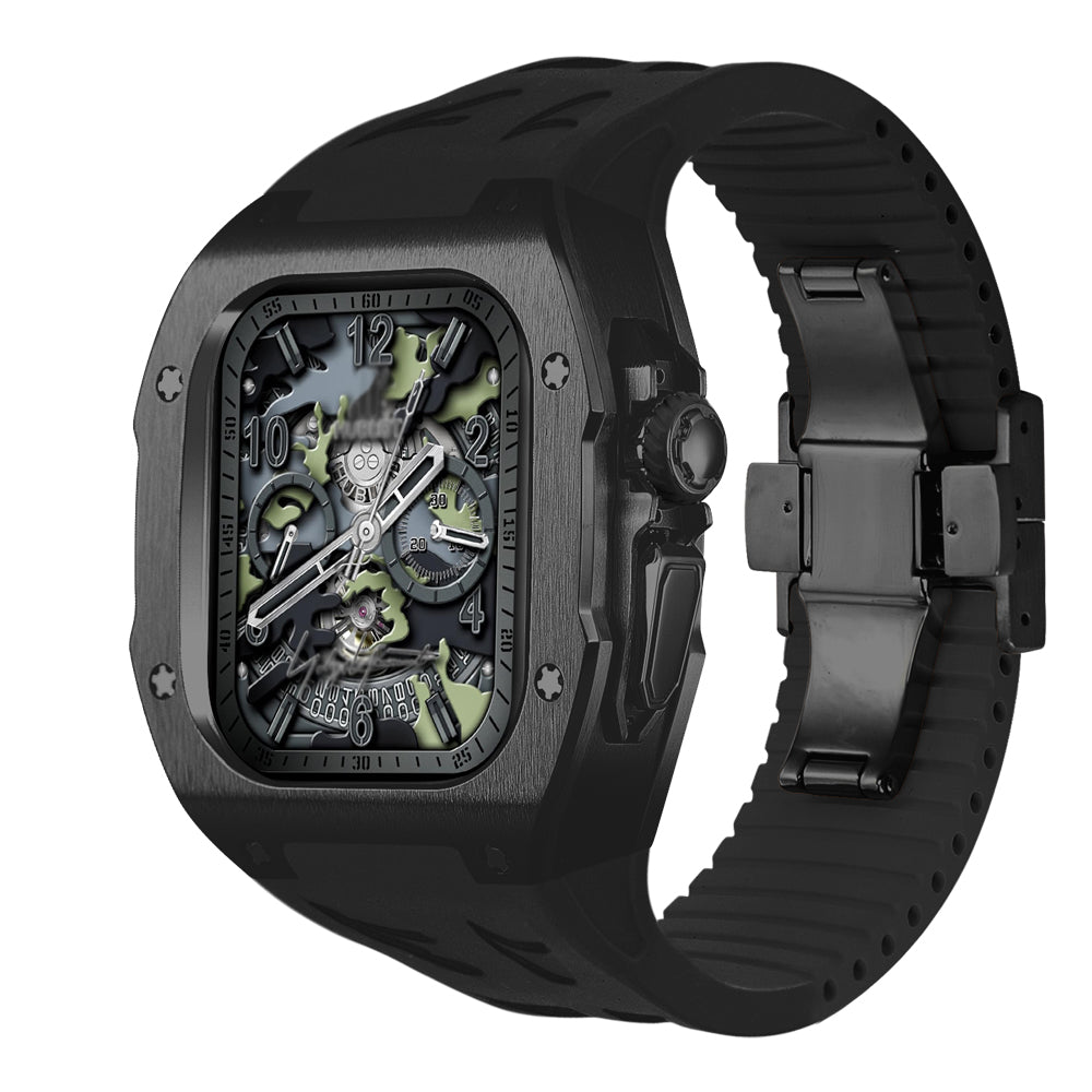 NovaGuard Titanium Case and Fluor Rubber Band for AW Ultra