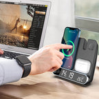 LumaCore 3-in-1 Wireless Charging Station And Alarm Clock