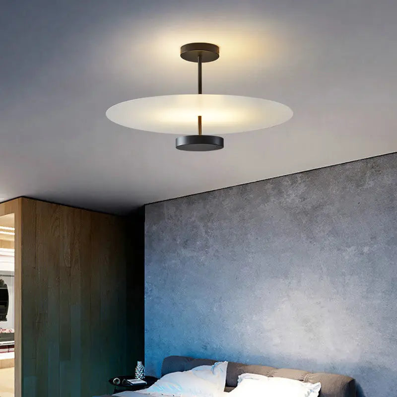 FjordHalo Ring Chandelier Nordic Circular Light Fixture