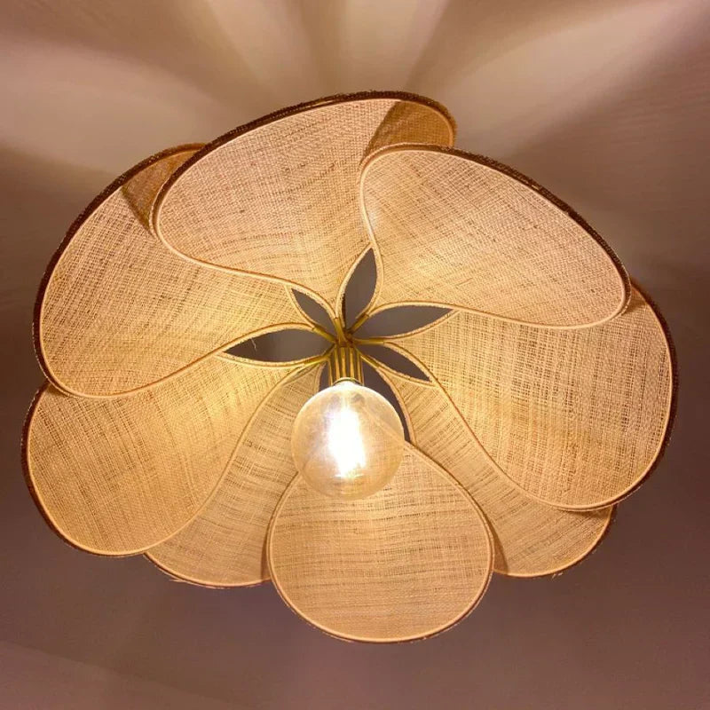 Ambient Blossom Petal Pendant Light Floral Glow Elegant
